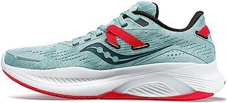 Saucony Women's Guide 16 Running Shoe, Mineral/Rose, 10M US