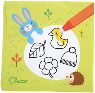 Chicco Il Libro delle Stagioni Album da Colorare per Bambini con Pennarello Magico ad Acqua, Libretto Aqua Doodle, Insegna Numeri e Stagioni, i Colori Scompaiono da Asciutti, Giochi Educativi 2-4 Anni