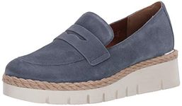 Franco Sarto Women's Sansara Loafer, Denim, 8 UK