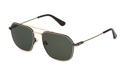 Police Men's Octane 1 Sunglasses, Shiny Total Rose Gold, 57