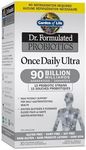 Garden of Life - Dr. Formulated Probiotics Once Daily Ultra | High Potency Support For Gut & Colon Health |90 Billion CFU + 15 Probiotic Strains | Shelf Stable | Gluten Free, Dairy Free, Soy Free