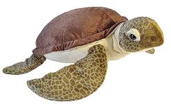 Wild Republic Jumbo Sea Turtle Giant Plush Soft Toy, Gifts for Kids, 76 cm