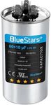 [UL Certified] BlueStars 60+10 uF 60/10 MFD ±5% 370V/440 VAC Volts CBB65 Dual Run Circular Start Capacitor Replacement Part by Blue Stars - for AC Motor Run or Fan Start or Condenser Straight