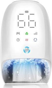 KNQZE Hand Massager with Heat and Compression,Touchscreen Massager with Roller Kneading for Wrist, Carpal Tunnel and Finger Numbness Relief, Mothers Day Gifts for Mom Women & Men (White)