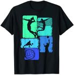 Volleyball Boys Youth Men T-Shirt