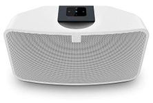 Bluesound Pulse Mini 2i Compact Wireless Multi-Room Smart Speaker with Bluetooth -White - Compatible with Alexa and Siri