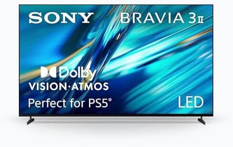 Sony BRAVIA 3 II 85 Inch 4K HDR LED Smart Google TV with Gemini, XR Processor with AI Technology, Dolby Vision/Atmos, 120Hz Television, Exclusive Features for PS5, K-85XR30M2, 2026 Model
