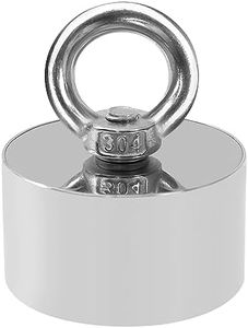 RIHEGIANT 360 Strong Magnet 1000lb Pull Force Fishing Magnet | Neodymium Powerful for Fish and Magnetic Recovery Salvage | Man's Choice (360magnet - 1 Piece)