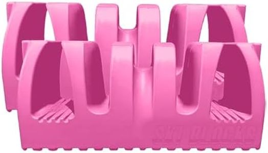 Portable Protection for Your Skis & Snowboards I Magnetic I Made in America (Magenta, Two Pack)