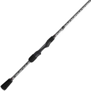 Abu Garcia 6'6" Vengeance Spinning Fishing Rod, 2-Piece Rod, Medium Rod Power, Fast Action, Custom Ergonomic Reel Seat, Comfortable EVA Handle, 24-Ton Graphite Blank