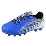 Vizari Stealth FG (Firm Ground) Youth Soccer Cleats Blue/White