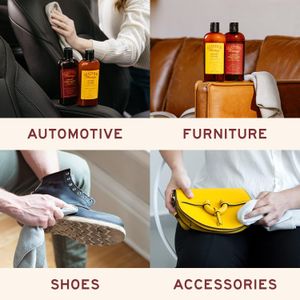Leather Honey Leather Cleaner, 227ml – Safe for All Leather