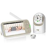 Infant Optics DXR-8 PRO Baby Monitor with 5" Screen, HD (720P) Resolution, and ANR