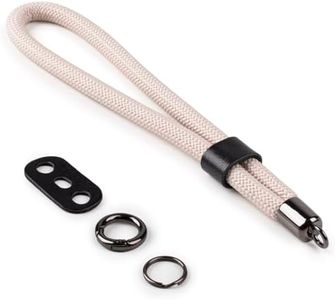 VOVMOEYA Camera Wrist Strap Rope,Camera Hand Strap Compatible with Fujifilm XT5 XH2S Nikon Z30 Z50 Canon EOS R6 R10 R50 Sony A6700 A6400 A6000 A7C II A7IV DSLR Camera - Grey