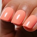 Ozzeal Gel Polish,15ML Light Coral Orange Gel Nail Polish Spring Summer Soak off LED UV Gel Nail Polish Art Starter Manicure Salon DIY Nail Gel Polish