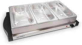 Alpha Living 3x2.5 QT Food Warmers 