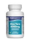 Aloe Vera Tablets 6000mg | Vegan & Vegetarian Friendly | 360 Tablets | Manufactured in The UK