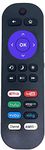 Replacement Roku TV Remote, Compatible with TCL/ONN/Element/Westinghouse/Haier/Hitachi/LG/Sanyo/JVC/Magnavox/RCA/Philips Roku Built-in Smart TVs