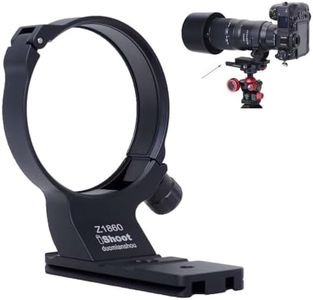iShoot Anillo de montaje para trípode compatible con Nikon Nikkor Z 180-600 mm F5.6-6.3 VR, soporte de lente inferior Arca-Swiss Fit placa de liberación rápida para abrazadera de cabeza de trípode