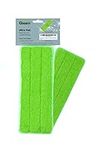 Easy Gleam Ultra PAD. Textured, Non-Scratch Microfiber mop pad. Removes Stubborn Dirt, Suitable for All Floor Types. Washable and Reusable Microfibre Refill pad. 2 Pack.