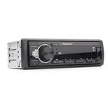 Pioneer MVH-330DAB 1-DIN receiver with DAB/DAB+, Bluetooth, Red illumination, USB and compatible with Android devices.