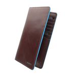 VISCONTI Alps Collection Jean-Paul Leather Jacket Wallet with RFID - ALP88 Brown