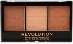 Makeup Revolution, Ultra, Sculpt & Contour Kit, Light/Med C04, 3 Shades, 10.8g