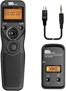 Pixel TW-283 DC2 Wireless Shutter Remote Release Control Intervalometer FSK 2.4GHz Compatible for Nikon Digital SLR Cameras D5000 D5100 D5200 D5300 D5500 D90 D7000 D7100 D7200