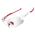 ROCKBROS Cycling Sunglasses Photochromic Bike Glasses Cycling Glasses for Men Women Sports Goggles UV Protection