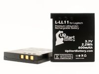 2X Pack - Replacement for Logitech MX Revolution (New Generation) Battery - Replacement for Logitech L-LL11 Mouse Battery (600mAh, 3.7V, Lithium-Ion)