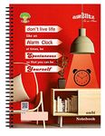 Amblitz Spiral Notebook - A4-500 Pages - Unruled