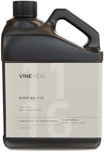 VINEVIDA [128oz] Marshmallow Fireside Fragrance Oil for Candle Making - Made in USA Candle Scents for Candle Making - Natural Candle Fragrance Oil - Scents for Soap Making