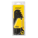 STANLEY 69-257 12-Piece Key Ring Imperial Allen Hex Key Set L/ARM