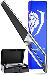 Dalstrong Razor VX - I Straight Peeler - High Carbon Stainless Steel - Non Slip G10 Handle - Fine, Serrated & Julienne Blades Set - Premium Vegetable, Fruit, Potato Peeler for Kitchen