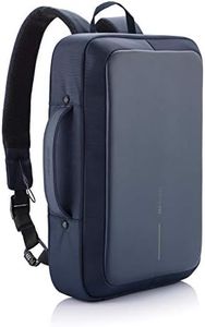 XD Design Bobby Bizz Anti-Theft Laptop Backpack & Briefcase Blue USB (Unisex)