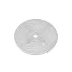 3DINNOVATIONS PU with Steel Core GT2 Belt 2GT Open GT2 Timing Belt GT2 10MM Width Synchronous GT2 White Belt for 3D Printer Parts (Length: 5 Meter)