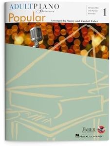 Adult Piano Adventures: Popular - Book 1 | Easy Piano Sheet Music with Timeless Hits and Favorites for Beginners | Popular Piano Songbook for Adults | Faber Piano Book with Classic Songs