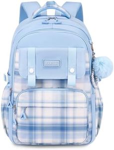 FANDARE Moda Mochilas Escolares Mochilas Infantiles Color-Blocking Mochila Adolescentes Mochila Colegio Mochila Instituto Mochila Universidad Mochila Hombre Casual Mujer Mochilas Instituto Azul