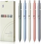 FIOVER Gel Pens, 5pcs 0.5mm Quick D