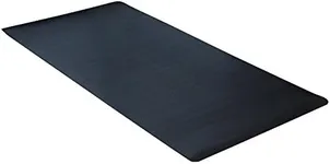 CLIMATEX Indoor/Outdoor Rubber Scraper Mat, 36 in. x 6﻿ ft., Black