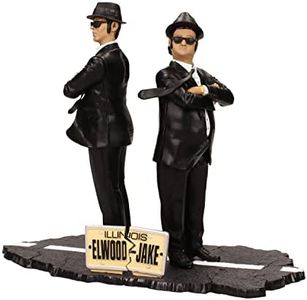 SD Toys The Blues Brothers Set de 2 Figurines, Uni, 8436546890744, Multicolore, 17,8 cm