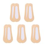 Womens No Show Socks Ultra Low Cut Liner Non-Slip Hidden Invisible Thin Sock for Flats Boat Summer 5 Pairs