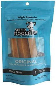 Super Himalayan Dog Chew-All Natural Hard Cheese Himalayan Dog Treats-Long Lasting Dog Yak Chews,Made from Milk,Small Pack of 3,for Most Dogs Below 7 Kg