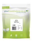 yourhealthstore Premium Gluten Free White Teff Flour off white, 1 kg (Pack of 1)