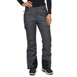 Arctix Women's Snow Sports Insulated Cargo Pants, Steel Melange, X-Large (16-18) Regular