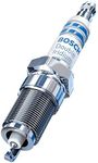 Bosch 9614 Double Iridium Spark Plug, Up to 4X Longer Life (Pack of 4)