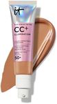IT Cosmetics Your Skin But Better CC+ Cream Illumination, Rich Honey (W) - Color Correcting Cream, Full-Coverage Foundation, Hydrating Serum & SPF 50+ Sunscreen - Radiant Finish - 1.08 fl oz