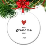 Best Grandma Ever Ornament Grandma Appreciation Gift Best Nonna Ever Best Grandmother Gift Best Mimi Ever Best Nana Ever Best Grammy Ever 2023