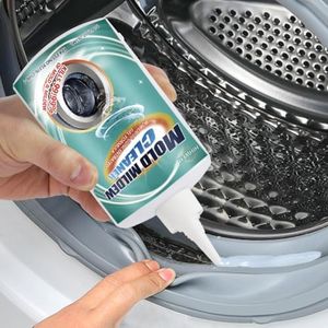 HIHWEM Mould Remover Gel, Household Cleaner for Washing Machine, Refrigerator Strips, Grout Cleaner Best for Home Sink, Kitchen, Showers - 10Fl.Oz