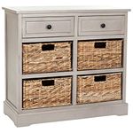Safavieh American Homes Collection Herman Vintage Grey Storage Unit